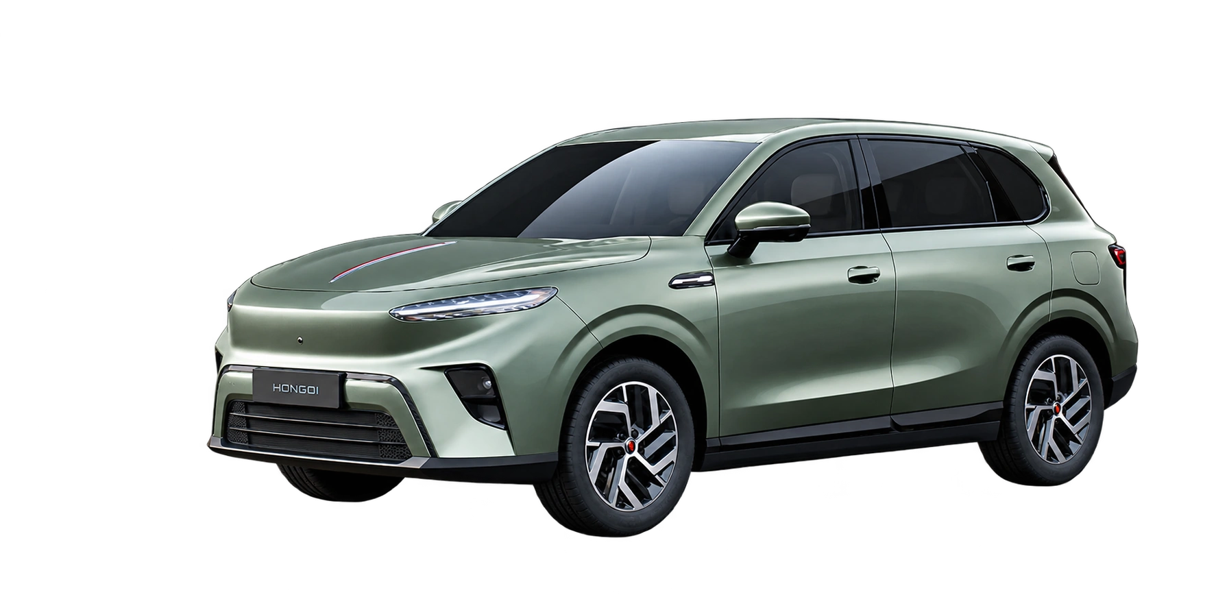 Hongqi E-HS4 — кузов: Зелёный Celadon